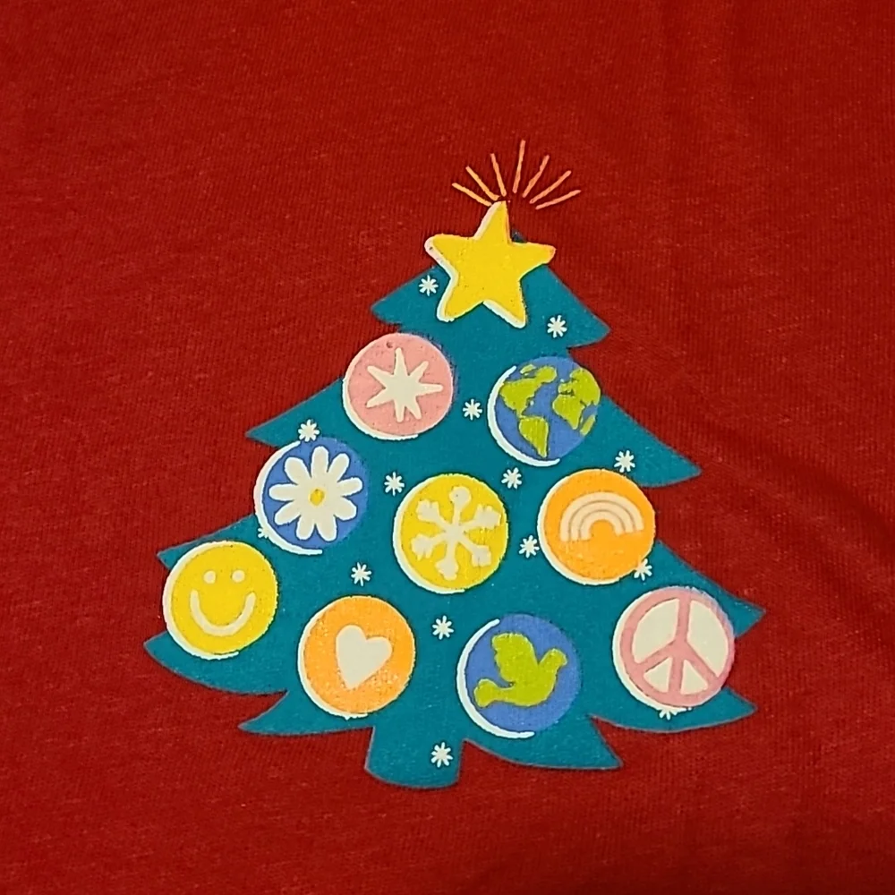 NWT Old Navy Christmas Tree Holiday Top